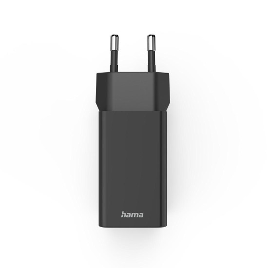 Зарядно HAMA 201990, 35W, 1x USB-C PD, 3x USB-A, Черно