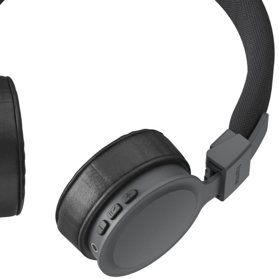 Безжични слушалки HAMA Freedom Lit III, Bluetooth, On-Ear, с микрофон, Black (HAMA-221765)