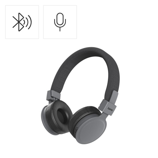 Безжични слушалки HAMA Freedom Lit III, Bluetooth, On-Ear, с микрофон, Black (HAMA-221765)