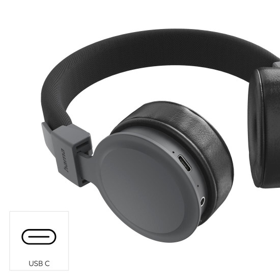 Безжични слушалки HAMA Freedom Lit III, Bluetooth, On-Ear, с микрофон, Black (HAMA-221765)
