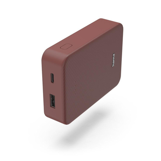 Външна батерия HAMA Colour 10, 10000 mAh, 201714, Red