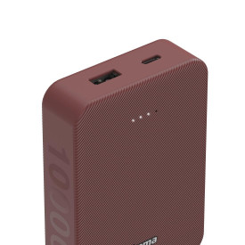 Външна батерия HAMA Colour 10, 10000 mAh, 201714, Red
