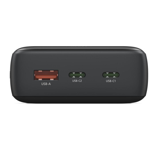 Външна батерия HAMA PD20-W20 201780, 20000 mAh, 2x USB-C, 1x USB-A, Fast Charging