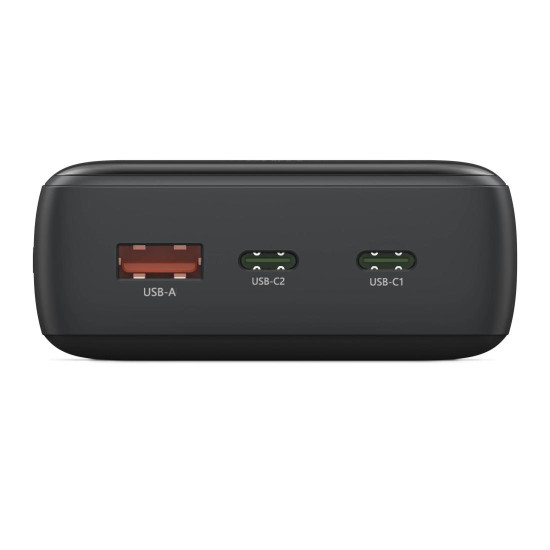 Външна батерия HAMA PD20-W20 201780, 20000 mAh, 2x USB-C, 1x USB-A, Fast Charging
