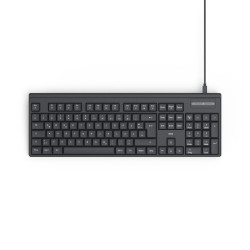Клавиатура HAMA CK-100, HAMA-173050, USB-C, Black