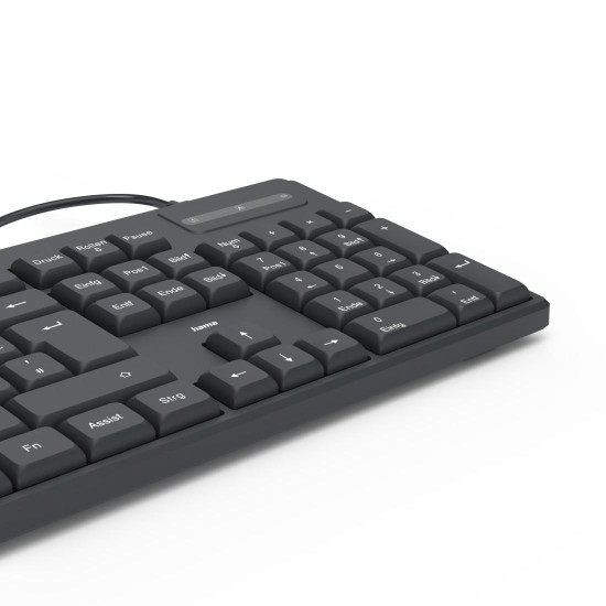 Клавиатура HAMA CK-100, HAMA-173050, USB-C, Black