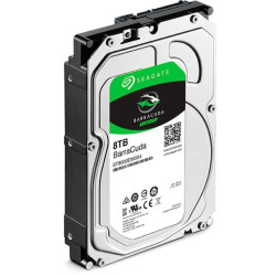 Вътрешен твърд диск SEAGATE BarraCuda, 8TB, 256MB, 5400 rpm, SATA 6Gb/s, ST8000DM004