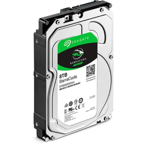 Вътрешен твърд диск SEAGATE BarraCuda, 8TB, 256MB, 5400 rpm, SATA 6Gb/s, ST8000DM004