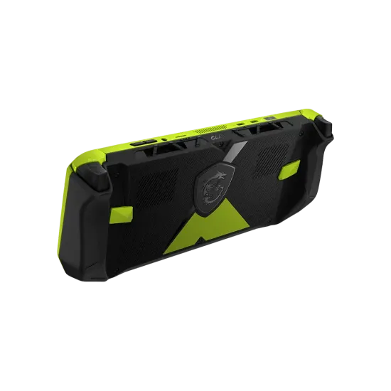 Портативна конзола MSI CLAW A8 BZ2EM-058GR - 8-инча IPS FHD+, 120Hz, VRR, 24GB LPDDR5x, 1TB SSD, Windows 11 Home, Neon Green