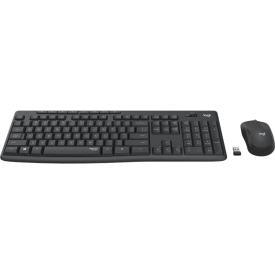 Комплект клавиатура и мишка Logitech MK295, Black