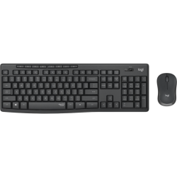 Комплект клавиатура и мишка Logitech MK295, Black