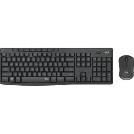 Комплект клавиатура и мишка Logitech MK295, Black