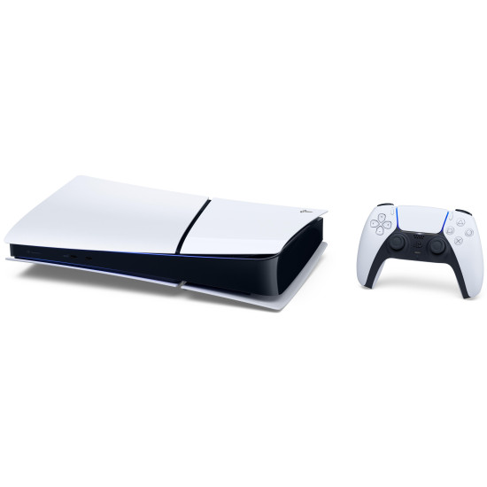Конзола PlayStation 5 Slim, 825GB - Digital Edition + Fortnite Flowering Chaos