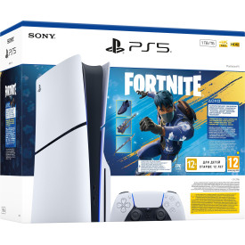 Конзола SONY PlayStation 5 Slim, 1TB + Fortnite Flowering Chaos