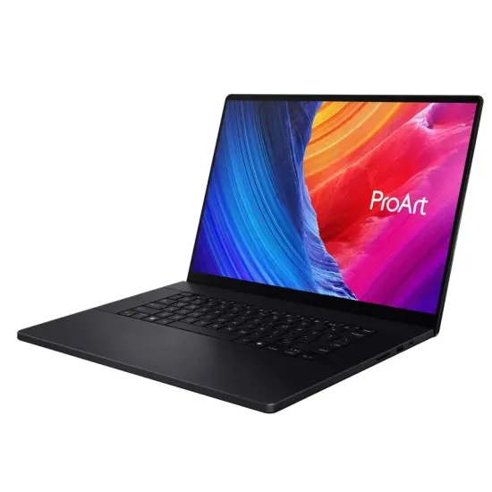 Лаптоп ASUS ProArt P16 H7606WP-SR254X, AMD Ryzen AI 9 HX 370, 16 инча OLED, тъчскрийн, RTX 5070 8GB GDDR7, 64GB LPDDR5X RAM, 2TB SSD, Windows 11 Pro