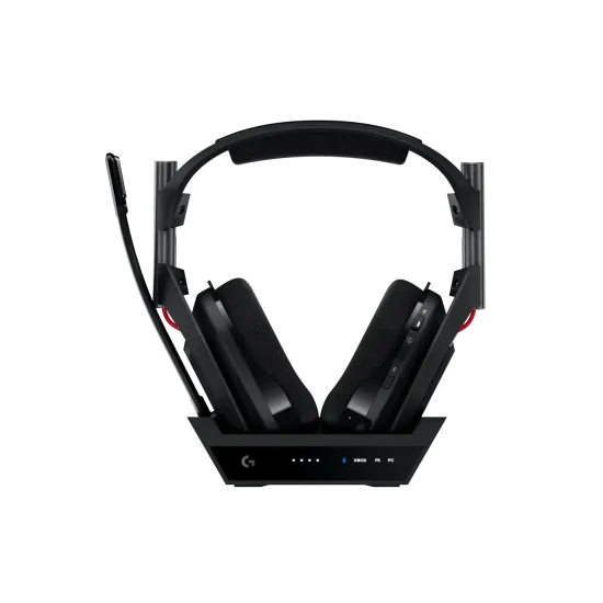 Безжични слушалки Logitech Astro A50 Lightspeed, USB, Type-C, Black