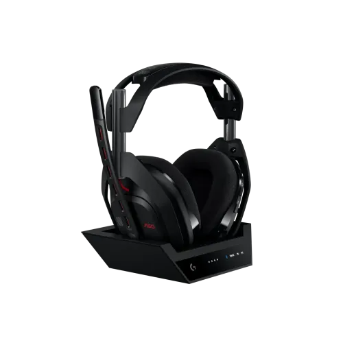 Безжични слушалки Logitech Astro A50 Lightspeed, USB, Type-C, Black