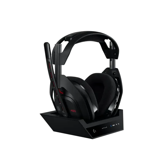 Безжични слушалки Logitech Astro A50 Lightspeed, USB, Type-C, Black
