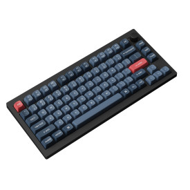 Безжична клавиатура Keychron V1 MAX QMK 75%, Carbon Black, Gateron Jupiter Brown суичове, RGB