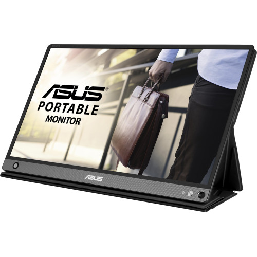 Монитор ASUS ZenScreen Go MB16AHP, 15.6 инча FHD 1920x1080, IPS, 60 Hz, USB Type-C, Преносим