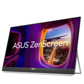 Монитор ASUS ZenScreen MB27ACF, 27 инча, IPS, QHD 2560x1440, 100Hz, 5 ms, HDMI, USB-C