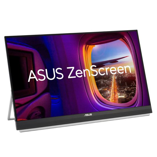 Монитор ASUS ZenScreen MB27ACF, 27 инча, IPS, QHD 2560x1440, 100Hz, 5 ms, HDMI, USB-C