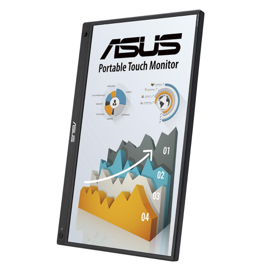 Монитор ASUS ZenScreen Touch MB16AHT, 15.6 инча, FHD 1920x1080, IPS, 60Hz, 5ms, HDMI