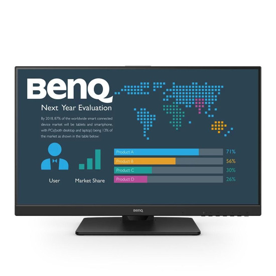 Монитор BenQ BL2786TC, 27 инча, IPS, FHD 1920x1080, 100Hz, 5 ms, HDMI/DP