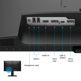 Монитор BenQ BL2786TC, 27 инча, IPS, FHD 1920x1080, 100Hz, 5 ms, HDMI/DP