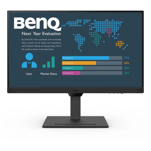 Монитор BenQ BL2790QT, 27 инча, IPS, QHD 2560x1440, 75 Hz, 5 ms, HDMI/DP