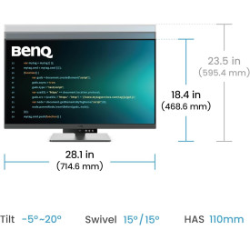 Монитор BenQ RD320U, 31.5-инча, 3840x2160, IPS, 60Hz