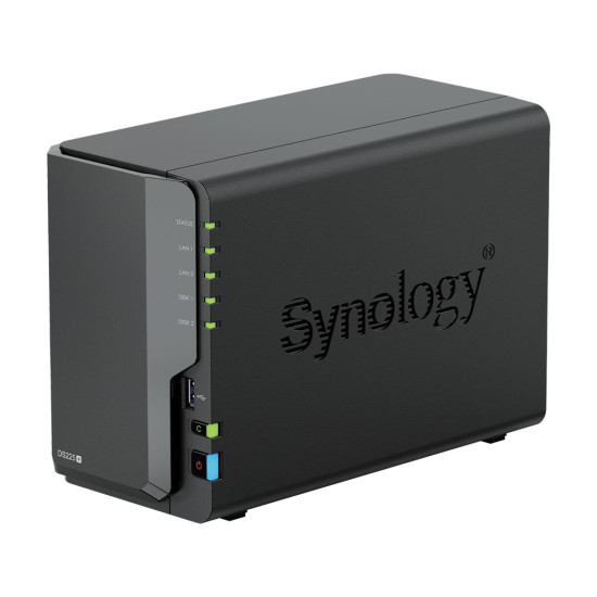 NAS устройство Synology DS225+, за 2 диска, Intel Celeron J4125 , 2GB DDR4