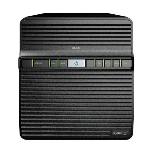 NAS устройство Synology NAS DS423, за 4 диска, Realtek RTD1619B, 2GB RAM