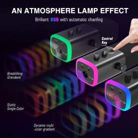 Микрофон FIFINE AM8, RGB, XLR/USB, Black