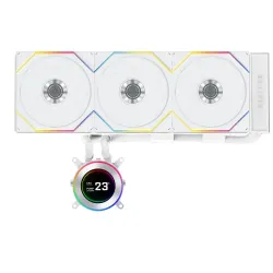 Охладител за процесор Lian Li HydroShift II LCD-C 360TL ARGB - Бял