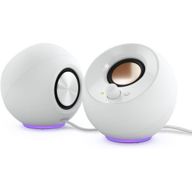 Тонколони Creative Pebble SE , 4.4W, USB, Type-C, 3.5mm, White