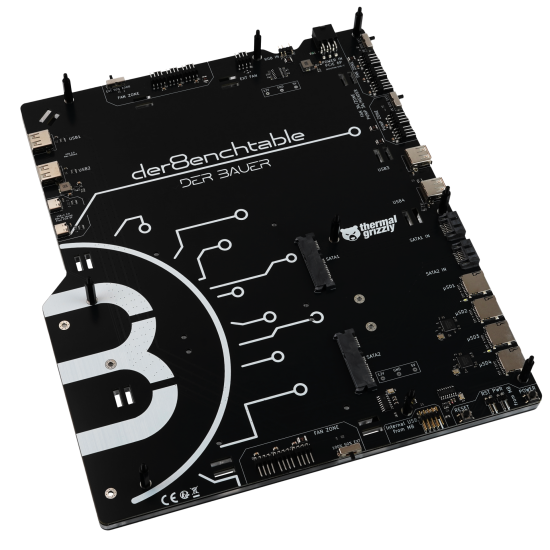 Дънна платка за тестване на хардуер Thermal Grizzly Benchtable Der8enchtable