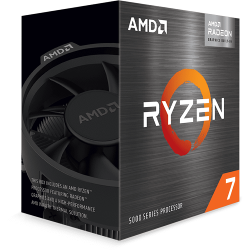 Процесор AMD RYZEN 7 5700G, 3.8GHz, 20MB, 8 ядра, 16 нишки, 65W, AM4, BOX