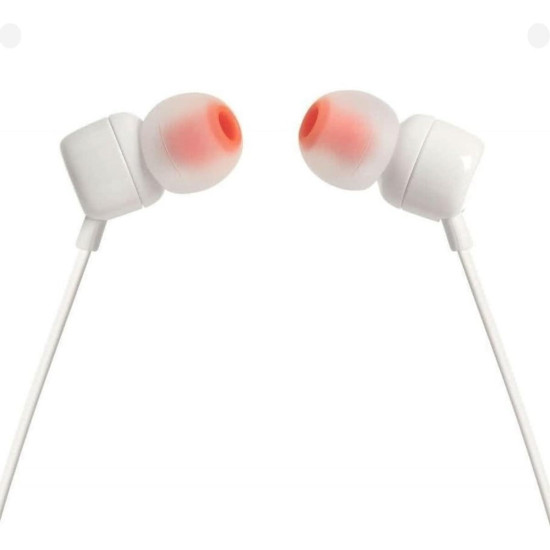 Слушалки JBL TUNE 110, White