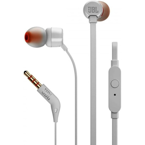 Слушалки JBL TUNE 110, White