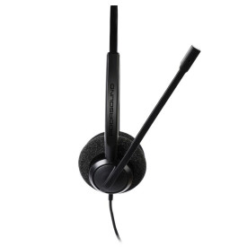 Слушалки Addasound Crystal 2732 Duo, USB, Mic, Black