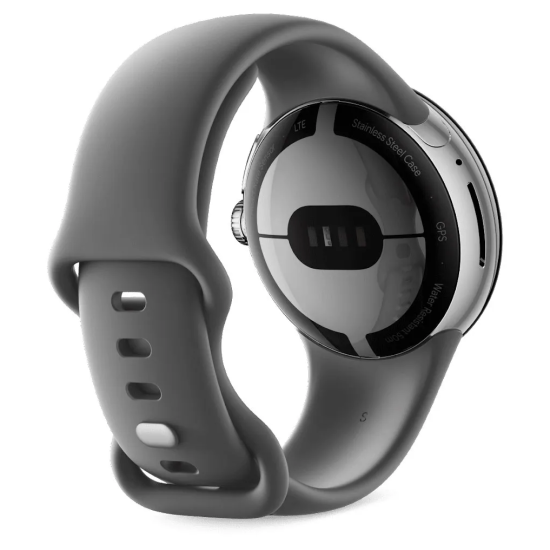 Смарт часовник GOOGLE Pixel Watch GA04303, 41мм, LTE, Silver/Charcoal