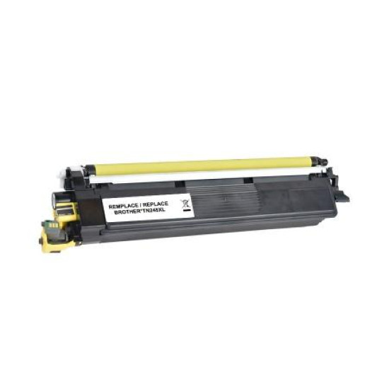 Съвместима тонер касета UPRINT BROTHER TN248XL, HL-L8230/L8240/L3220, MFC L3760/L8340/L8390, DCP L3560CDW, 2300 k. Yellow