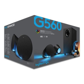 Тонколони Logitech G560 RGB, 120W,220V, 3.5mm, Black