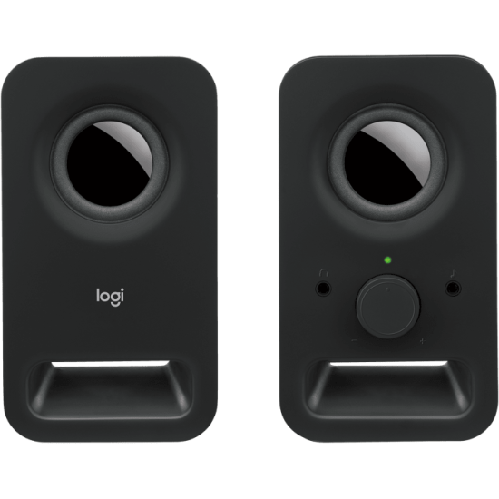 Тонколони Logitech Z150 2.0, 3W, 220V, 3.5mm, Black