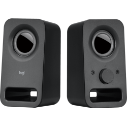 Тонколони Logitech Z150 2.0, 3W, 220V, 3.5mm, Black