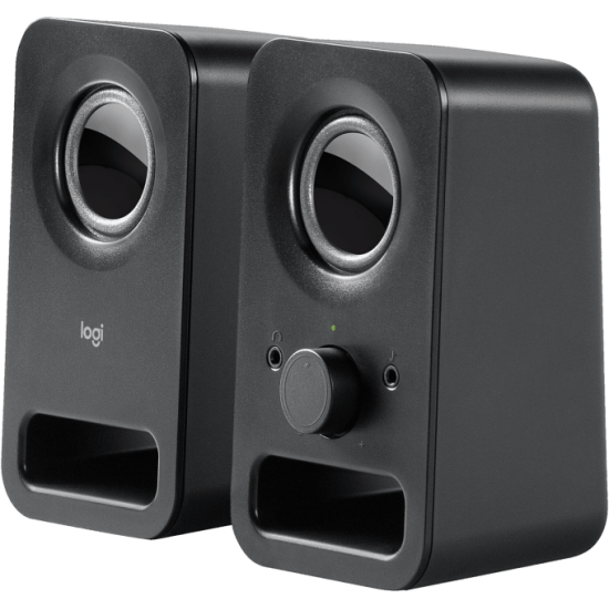 Тонколони Logitech Z150 2.0, 3W, 220V, 3.5mm, Black