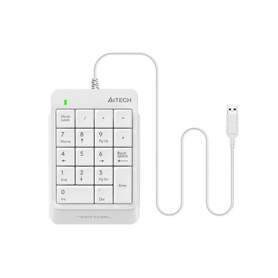 Клавиатура A4Tech FK13P, USB, White