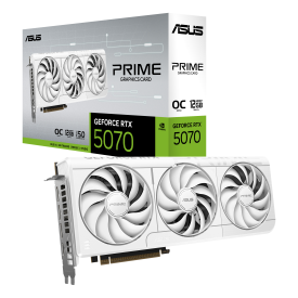 Видеокарта ASUS PRIME RTX 5070 White OC 12GB GDDR7