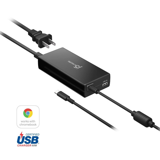 Зарядно за лаптоп j5create JUP2290C Super Charger, USB-C, 19V, 5A, 100W
